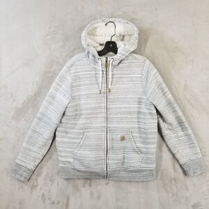 Carhartt Gray Zip-Up Hoodie